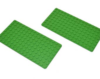 Lego 1 Lime Green 8x8 base plate platform 2.5 x 2.5 inch Friends