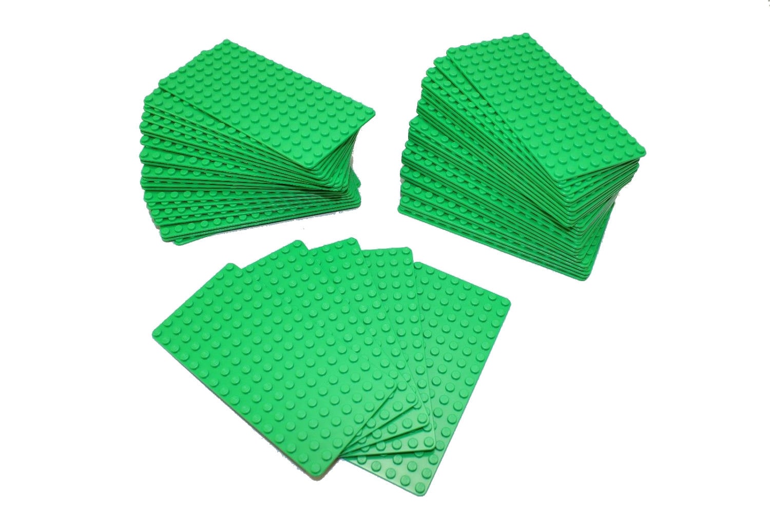 LEGO Base Plate 8x16 MiniFigure - 1 - Genuine BRIGHT GREEN Thin Brick NEW LEGO Base Plate 8x16 MiniFigure - 1 - Genuine BRIGHT GREEN Thin Brick NEW