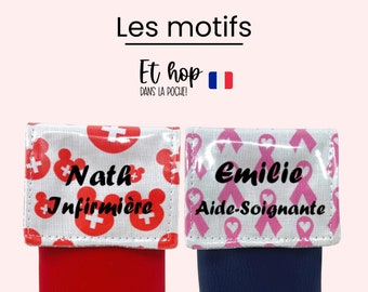 Et hop dans la poche Pochette infirmière Pochette aimantée