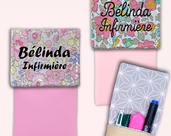 Y así, cabe en tu bolsillo: estuche para enfermera, estuche magnético, estuche personalizado, estuche para cuidador, estuche para lápices - LIBERTY BETSY
