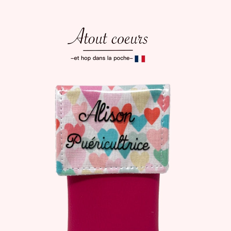 Et hop dans la poche atout coeurs Pochette infirmière Pochette Etsy France
