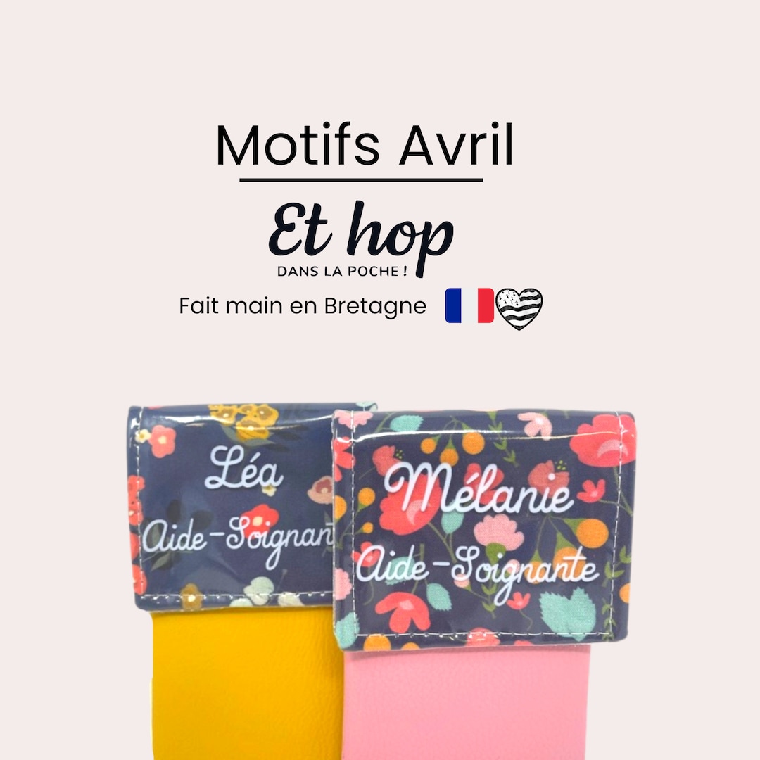 Et hop dans la poche Pochette infirmi?�re Pochette aimant?�e - Etsy France