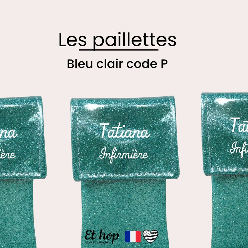 Et hop dans la poche Pochette infirmière Pochette aimantée Etsy France