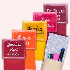 Y salta en el bolsillo - Bolsa de enfermera Bolsa magnética Bolsa personalizada Bolsa de cuidador Estuche para lápices - UNIES