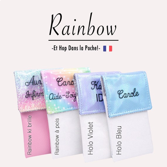 Pochette soignant RAINBOW aimantée et plastifiée | Etsy France