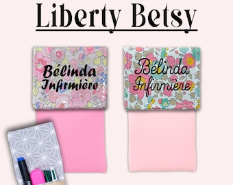 E salta in tasca - Astuccio per infermiera Astuccio magnetico Astuccio personalizzato Astuccio per badante Astuccio per matite - LIBERTY BETSY