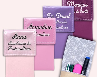 And hop in the pocket - Nurse pouch Magnetic pouch Personalized pouch Caregiver pouch Pencil pouch - UNIES