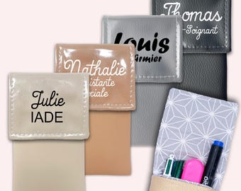 Y salta en el bolsillo - Bolsa de enfermera Bolsa magnética Bolsa personalizada Bolsa de cuidador Estuche para lápices - UNIES