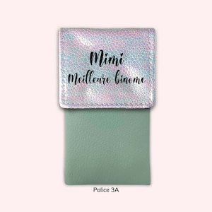 Nurse Pouch Magnetic Nurse Pouch Personalized Nurse Pouch Caregiver Pouch Pencil Pouch Et Hop dans la poche HOLO PATTERN image 8