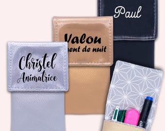And hop in the pocket - Nurse pouch Magnetic pouch Personalized pouch Caregiver pouch Pencil pouch - UNIES