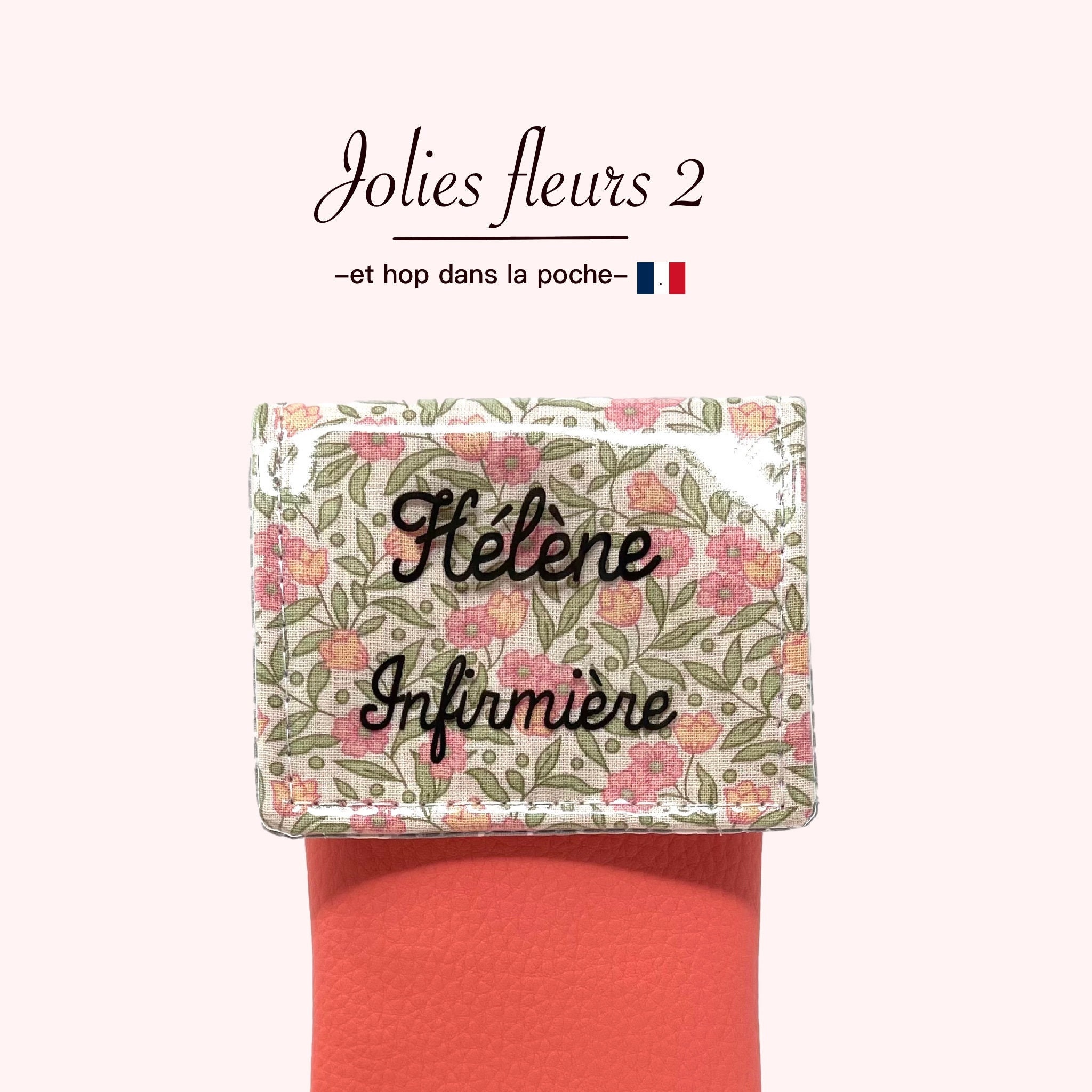 Et hop dans la poche jolies fleurs Pochette infirmière Etsy France