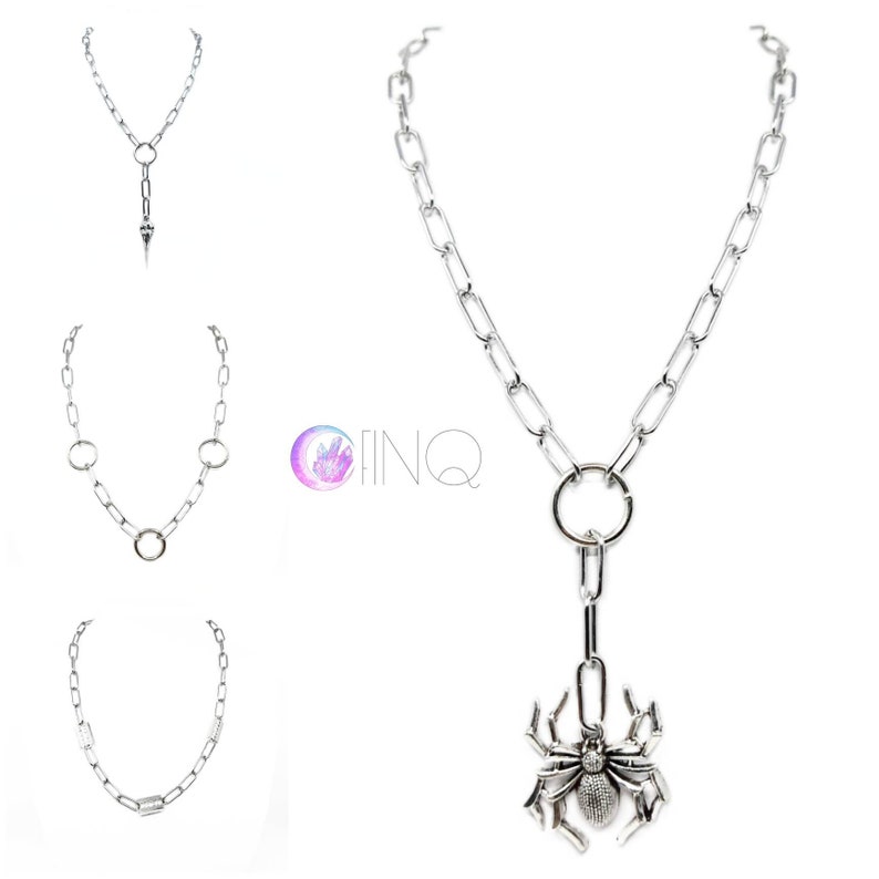 Egirl Stainless Steel Chain Grunge Style Chain Necklace O Ringsthick Chain Choker O Ring Chain Choker Jewelry Necklaces Usacarimportcenter Com Egirl Stainless Steel Chain Grunge Style Chain Necklace O Ringsthick Chain Choker O Ring Chain Choker Jewelry Necklaces Usacarimportcenter Com