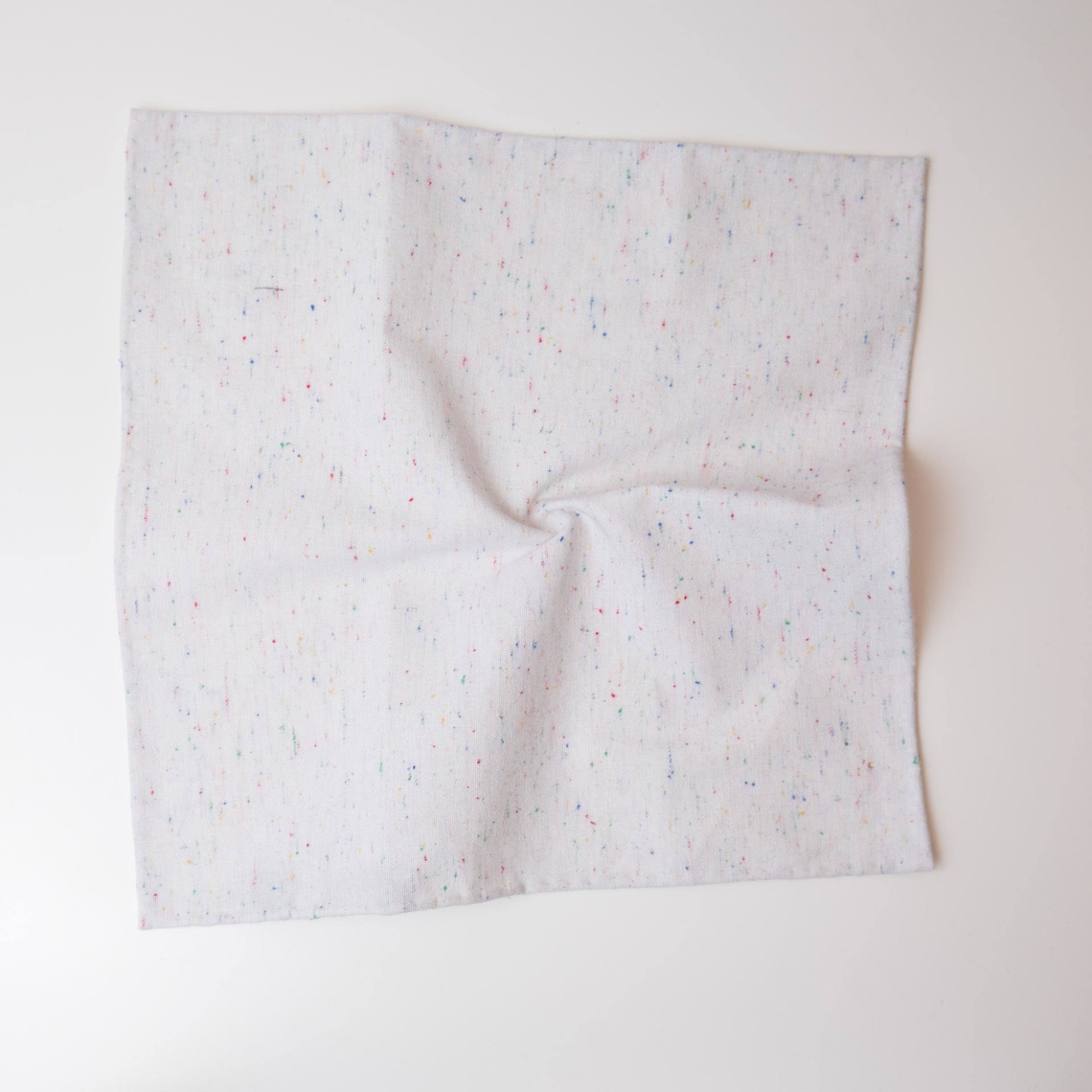 White Cotton Linen Pocket Square | Men's Gift | Birthday or Christmas ...