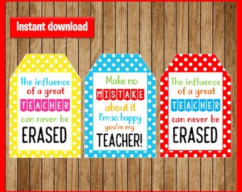 Download Teacher Eraser Gift Etsy