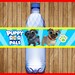 Puppy Dog Pals Water Bottle Label Instant Download, Printable Puppy Dog ...