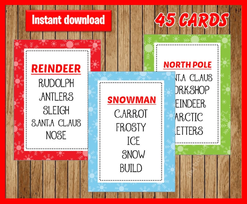 Christmas Taboo Printable Christmas Game Cards For Taboo Etsy christmas-taboo-printable-christmas-game-cards-for-taboo-etsy