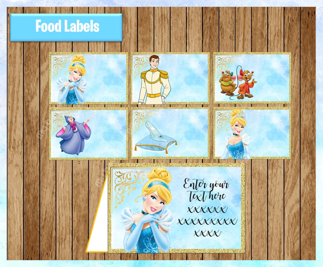 cinderella-food-labels-printable-princess-food-tent-cards-princess-cinderella-party-food-labels-personalized-editable-type-etsy for Free Printable Princess Party Food Labels Cinderella Food Labels, Printable Princess Food Tent Cards, Princess Cinderella Party Food Labels, Personalized, Editable, Type - Etsy for Free Printable Princess Party Food Labels