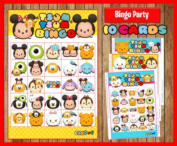 tsum tsum card 10