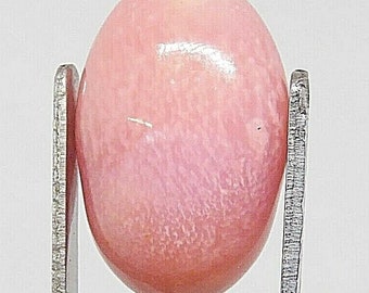 Conch Pearl, very large pearl, iridescent flamingo Pink, 13.75 cts