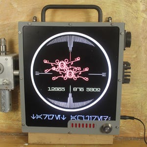 Imperial Tie Fighter Targeting System Control Panel 5.7 For the Sci-fi Star Wars Geek or Cantina