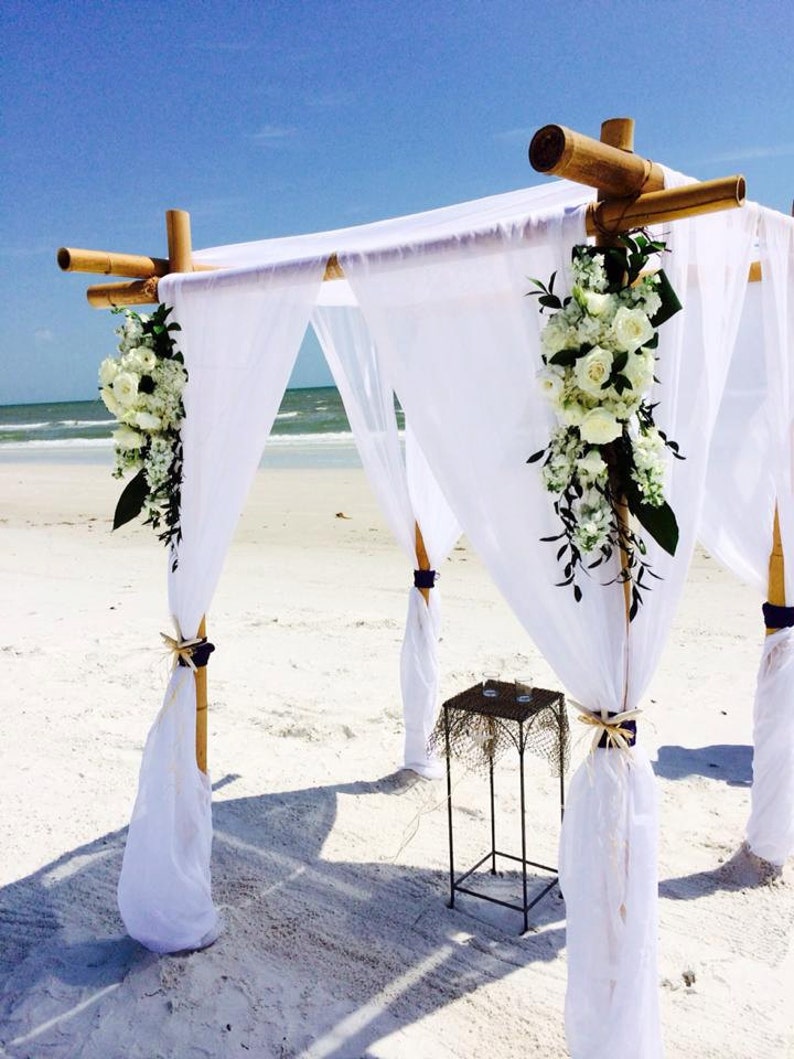 Wedding Arch Wedding Chupa Beach Wedding Decorations Beach Etsy