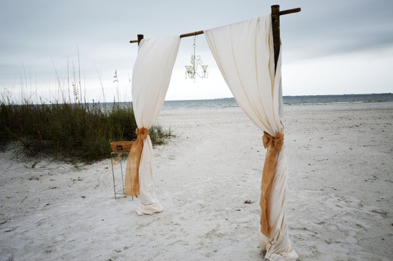 Rustic Wedding Arch Rustic Beach Wedding Arch Wedding Etsy