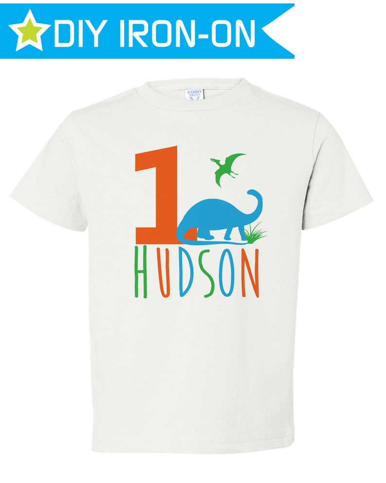 dinosaur 1st birthday shirt