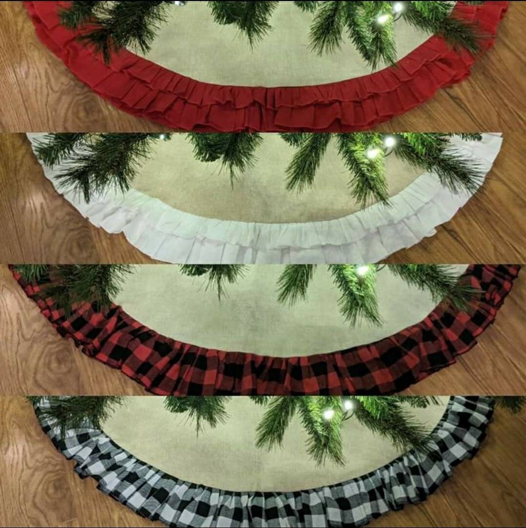 Personalized Tree Skirt Personalized Christmas Tree Skirt Etsy