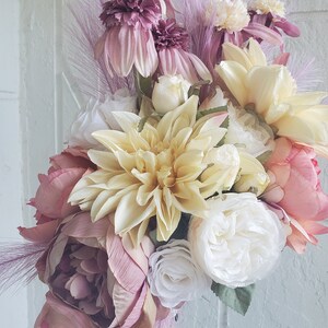 Lavendar Bouquet, Blush and Cream bouquet, Wedding bouquet