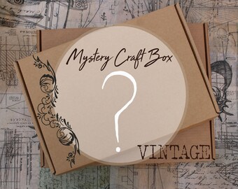 MYSTERY CRAFT BOX à thème vintage
