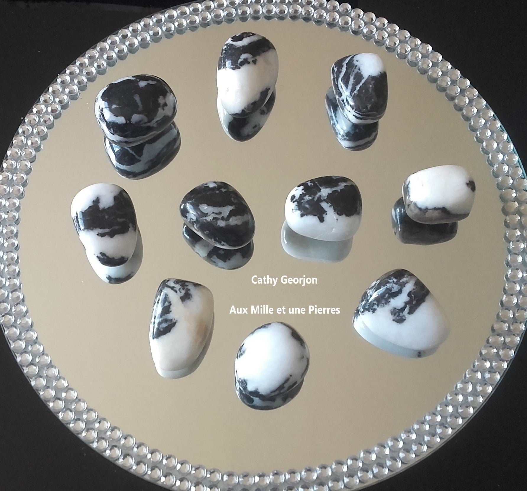 Pierre Roulée - Marbre Zèbre