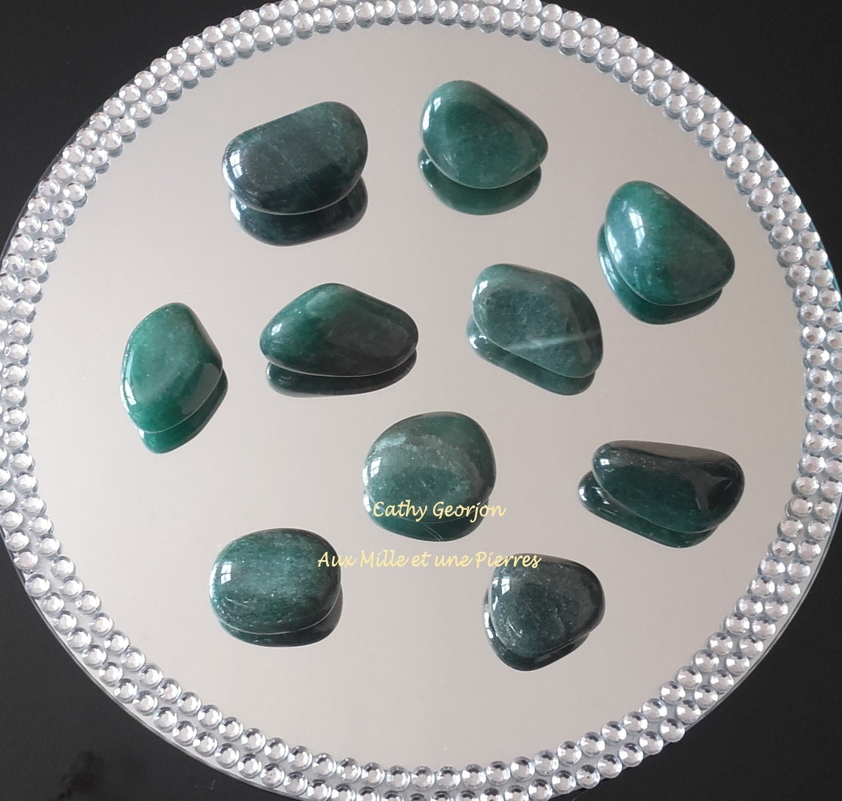 Pierre Roulée Aventurine Verte