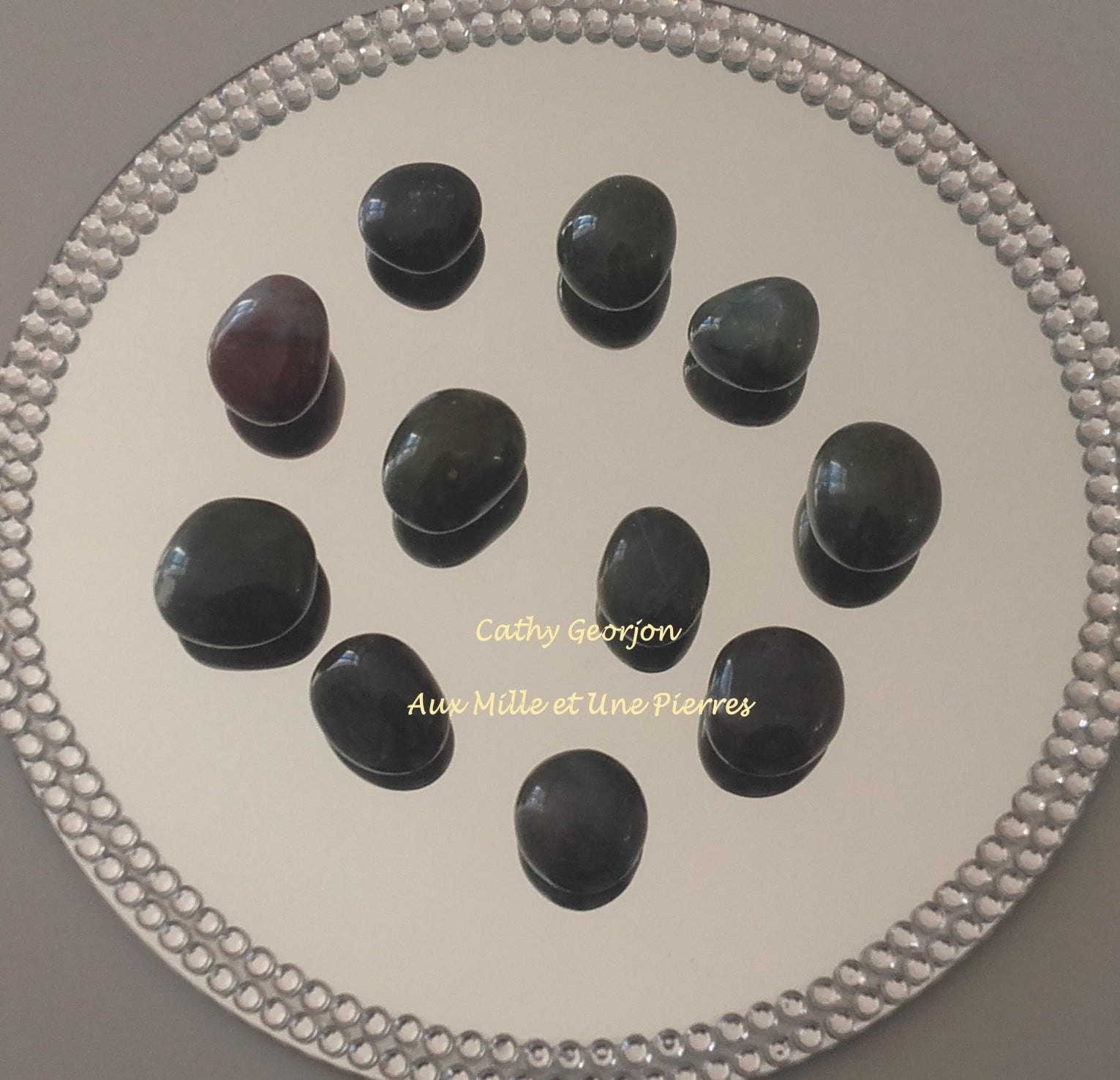 Pierre Roulée Héliotrope