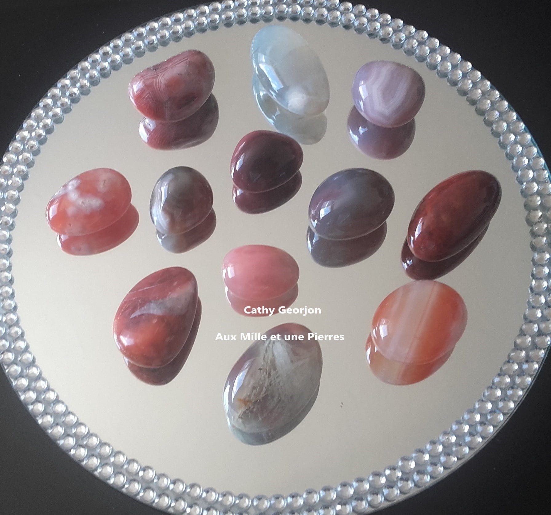 Pierres Roulées - Agate Mozambique