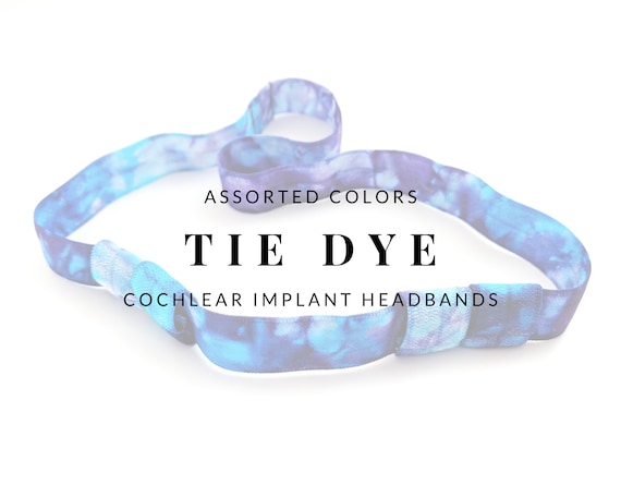 TIE DYE Bilateral Cochlear Implant Headbands