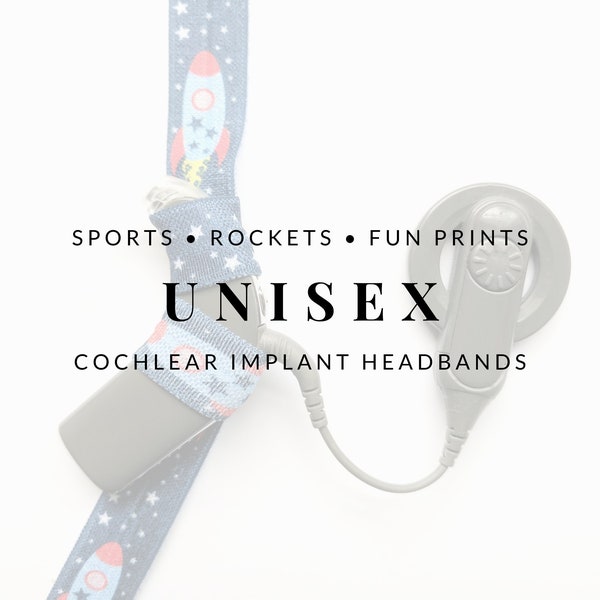 UNISEX Bilateral Cochlear Implant Headbands