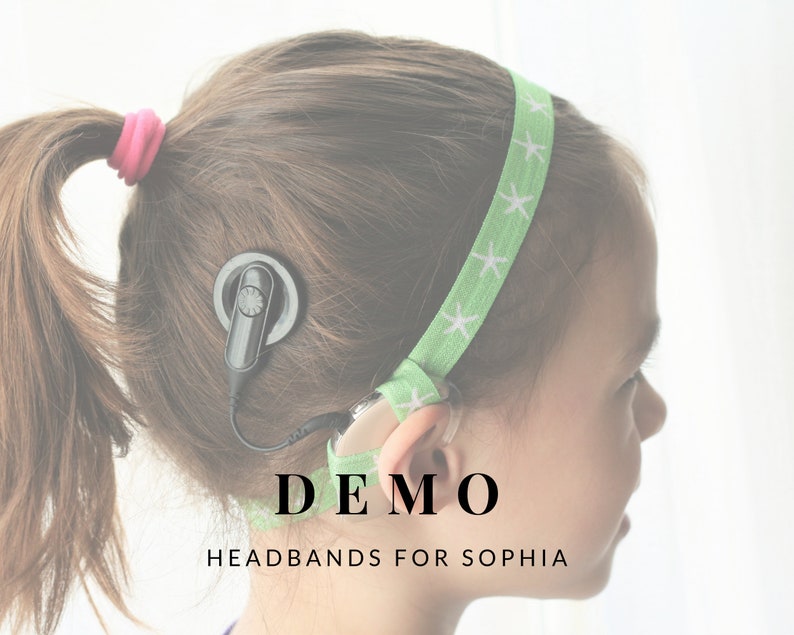 FASHION Bilateral Cochlear Implant Headbands image 3