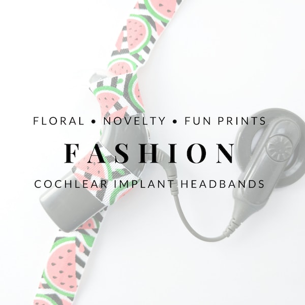 FASHION Bilateral Cochlear Implant Headbands