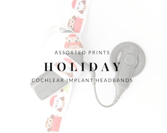 HOLIDAY Bilateral Cochlear Implant Headbands