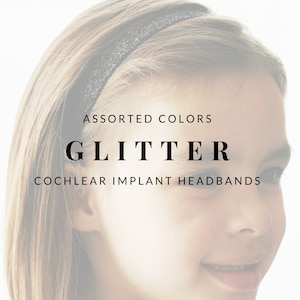 GLITTER Bilateral Cochlear Implant Headbands