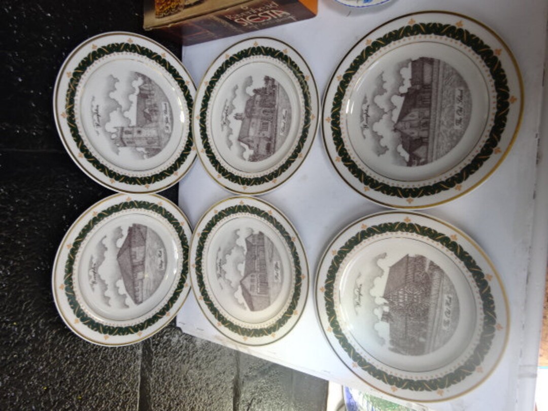 Set of 6 Decor Art Creations Limited Edition Collectors Plates Etsy UK