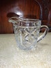 Vintage Pressed Glass Creamer / Milk Jug / Glass Creamers / Creamers / Afternoon Tea / Tableware / Serveware / Vintage 