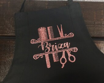 Hair Stylist Apron Etsy