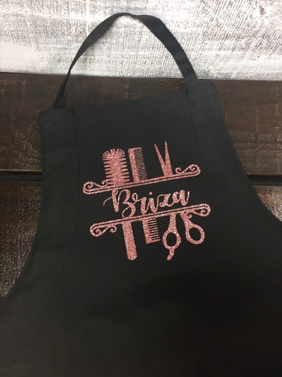 Beautician Apron Hair Stylist Apron Cosmetology Apron Etsy
