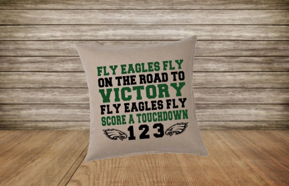 Philadelphia Eagles Pillow Cover Philadelphia Eagles Throw Etsy