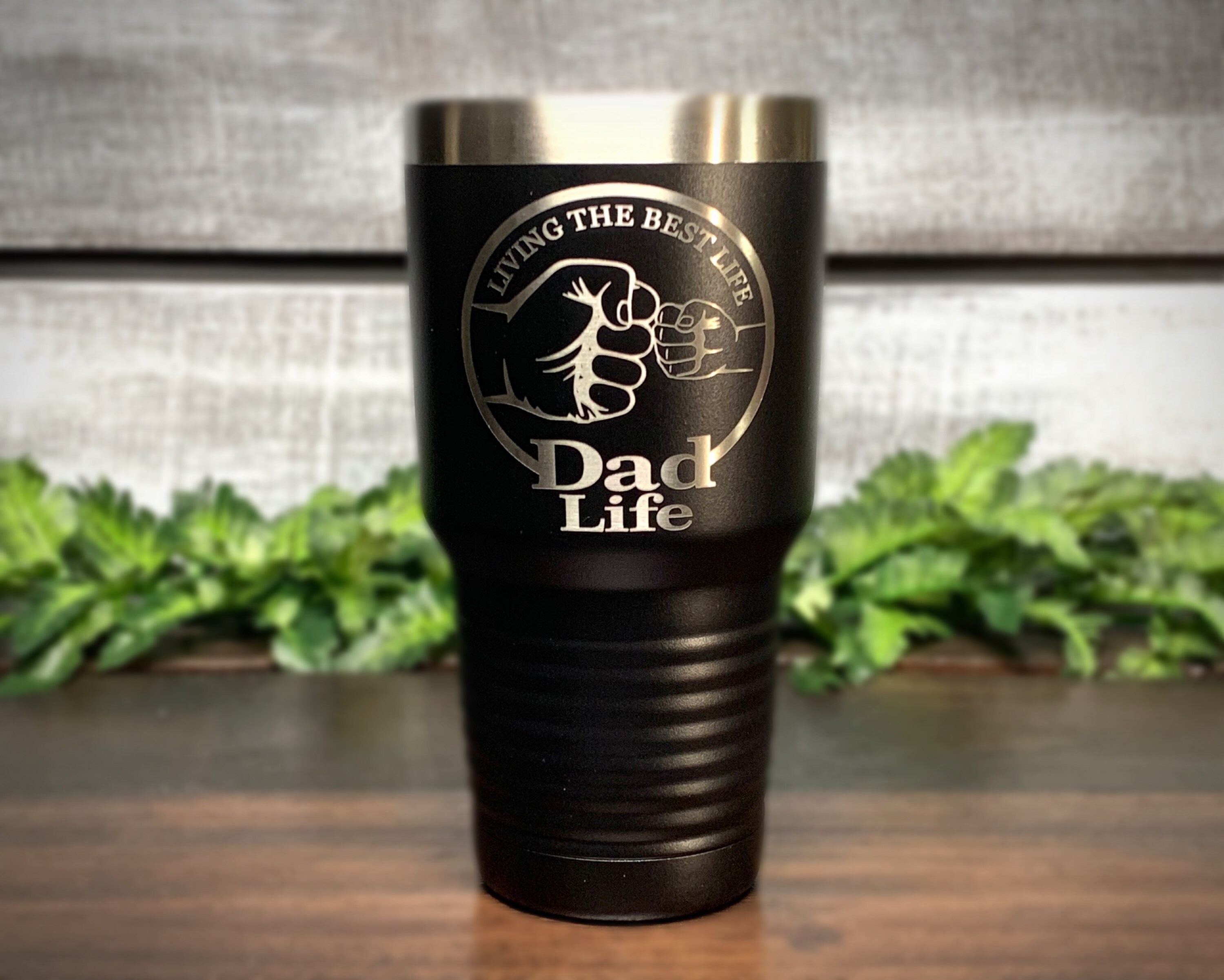 Engraved Dad Tumbler Dad Life Tumbler Travel Mug Gifts for Etsy