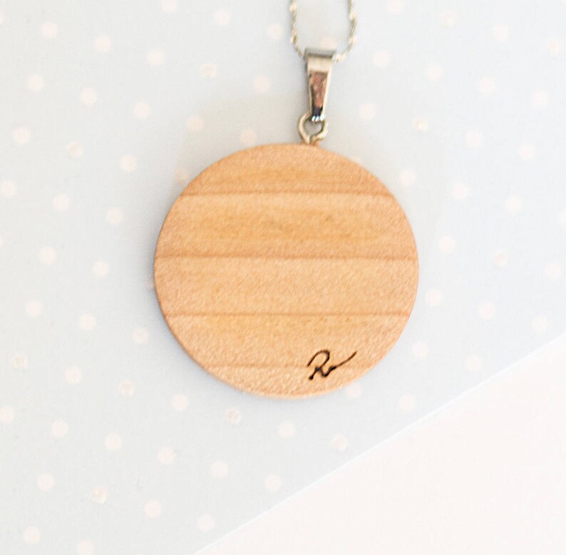 starfish necklace,ocean necklace,bridesmaid gift,beach necklace,unique watercolor wood necklace,birthday gift for mums Australian seller