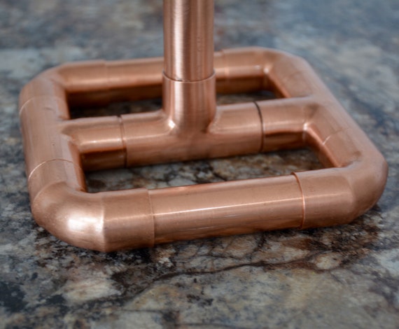 Copper Paper Towel Holder/counter Top Paper Towel Holder 