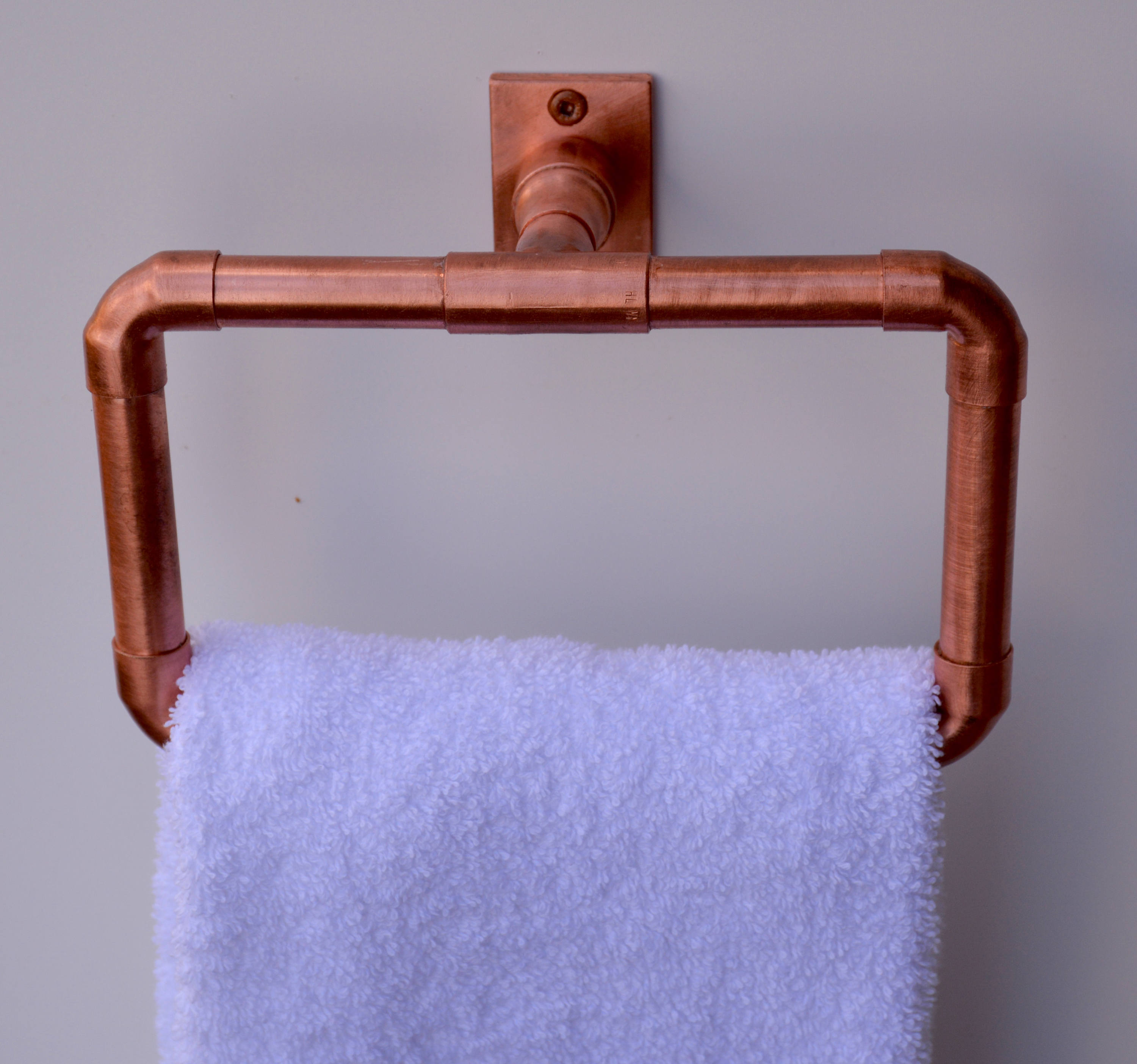 Copper Hand Towel Ring/ Copper Towel Bar/Copper Towel Etsy