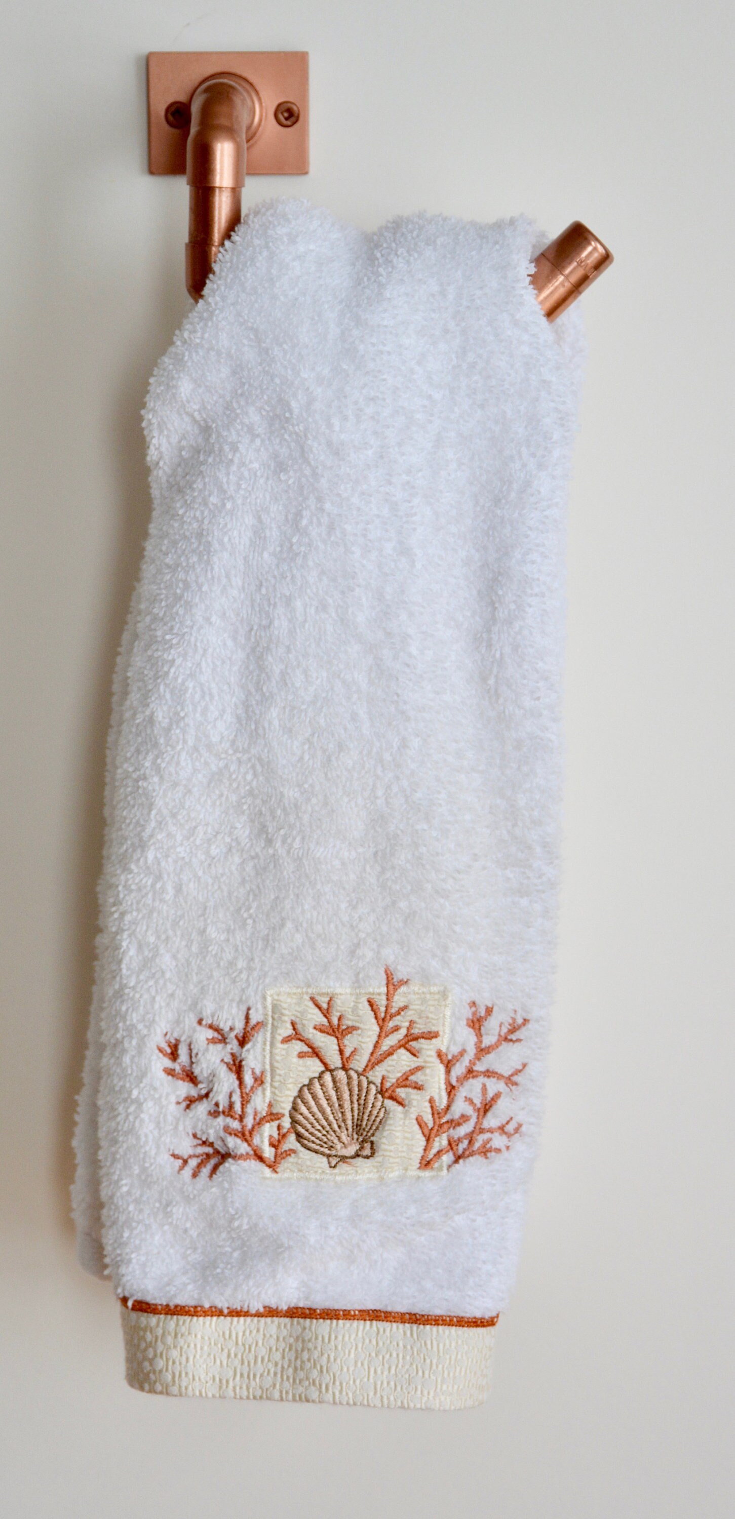 Small Copper Hand Towel Rail/ Copper Towel Rack/ Copper Towel Etsy